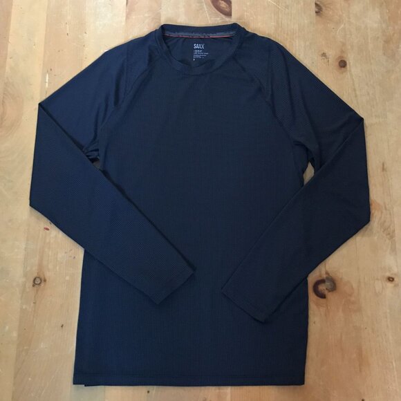 SAXX Quest Men’s Long Sleeve Crew Shirt – Size Small – Super Lightweight - Picture 5 of 8